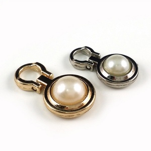 Tirettes de fermeture éclair métalliques, curseurs de fermeture éclair en alliage pour sacs à main de luxe, logo personnalisé, couleur personnalisée, fermeture automatique, alliage de zinc, 100 pièces - Product Image 3