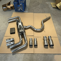 Embouts d'échappement Catback Valvetronic et Downpipe pour Audi S3 S4 S5 S7 S8 B8 B9 8V D4 4.2L 2013 2015 2023