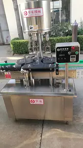 Filling And Sealing Machine Manufacturer For Sale Rolling Cap Wine Capping Machine Efficient Product For Bottle Capping