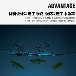 เหยื่อปลอม Bass Whisperer 26 ขนาด 1.8-2.2 นิ้ว แบบลอยน้ำและจมช้า ปราศจากสารตะกั่ว สำหรับตกปลาแบสในน้ำจืด - Product Image 4