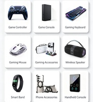 Manette de jeu sans fil Mini Pro pour Switch, Joystick de jeu, Poignée de jeu pour PC, Accessoire de jeu