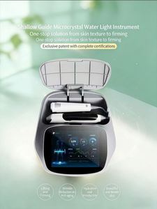 Appareil de thérapie par micro-courant professionnel 2026 avec écran tactile multifonctionnel, en ABS, pour soins de la peau à la lumière cristalline et à la seringue d'eau - Product Image 4