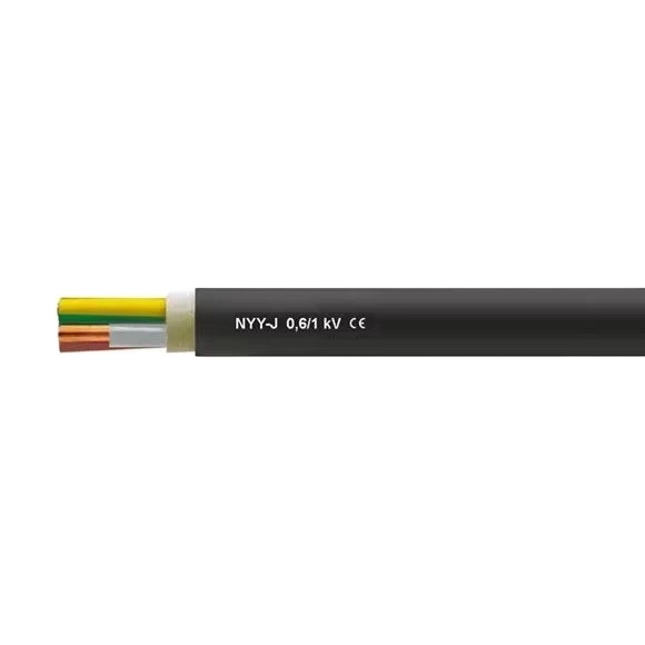 NYY-J NYY-O NAYY-J NAYY-O Control Cable 0.6/1kV Cu PVC XLPE Power Cables Underground Direct Buried Cable Manufacturer CE