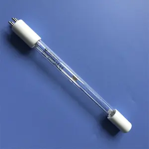 GPHA1514T10VH 4 PIN 260W 185nm Mercury Large Power Amalgam UV Light Creator UVC Lamps Quartz Tubes Disinfection Light