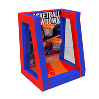Vente flash : Jeu sportif gonflable d'amusement, cible de fléchettes gonflable, crochet de basket-ball gonflable à vendre
