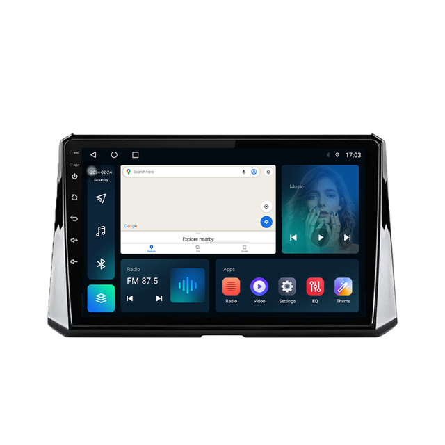Ts7 9inch Touch Screen Android 10 Car Dvd Player Bluetooth Wireless Carplayer Android Auto Stereo Car Radio for  Corolla 2019