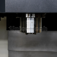 Fresadora CNC Vertical VMC1160 en Oferta, Máquina de Mecanizado de Metal Automática con Control FANUC/GSK, Centro de Mecanizado de 4 Ejes BT40