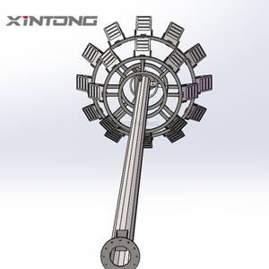 Precios de Fábrica de Torre de Iluminación de Mástil Alto de 20 m de Acero Q235 con Dispositivo de Elevación y Descenso - Product Image 6