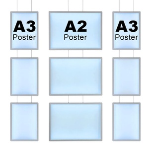 Real Estate Agents Hanging Acrylic <b>Led</b> Backlight Panel Illuminated <b>Signs</b> Ultra Slim High Brightness Eco-friendly Light Box - Product Image 1