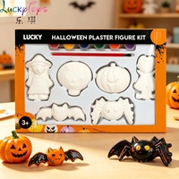 Kit de peinture DIY pour figurines en plâtre, kit d'artisanat de poupées en gypse pour enfants de 6 à 12 ans, cadeau d'anniversaire, jouet artistique