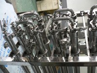 Stérilisateur tubulaire de lait de machine de stérilisation de jus avec de l'eau chaude
