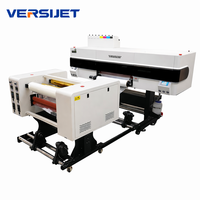 Printer UV DTF VERSIJET 60cm dengan Head Print I3200, Kontrol Tombol Tekan, Roll-To-Roll