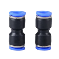 4mm 6mm/8mm/10mm/12mm Système de brumisation pour pulvérisateur d'eau de jardin Air Pneumatique Push Connect Tee Connector Fitting Garden Pipe Fittings"