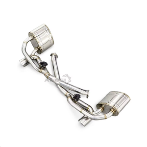Sistema de Escape con Silenciador Catback de Válvula Inteligente de Acero Inoxidable 304 para Porsche 911 <span class=keywords><strong>993</strong></span> 3.6L 1994-2000, Acabado Pulido Espejo, Ajuste Perfecto - Product Image 2