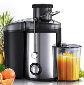 Extractor eléctrico de fruta, extractor automático de doble engranaje, gran boca, superventas