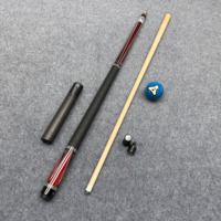 Queue de billard BLUE CARDAMOM 58 pouces, fût en érable renforcé de carbone EP, embout en ébène, faible déviation, pointe de 12,5 mm, queue de billard professionnelle