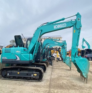 Japón Kobelco SK130 excavadora de 13 toneladas Nueva llegada Agricultura de construcción de alta calidad con CE y EPA para la venta - Product Image 1