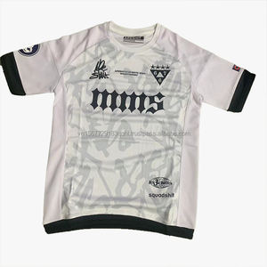 Camiseta Deportiva de Manga Corta, Estilo Casual, con Logotipo Bordado Personalizado, Estilo Hip Hop, Rap, Moda Urbana, Transpirable y de Secado Rápido - Product Image 5