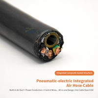 Kabel Hibrida Kustom untuk Daya, Data, dan Saluran Udara, Kabel Ventilasi, Kabel Pemandu Gas untuk Transduser Level Cairan