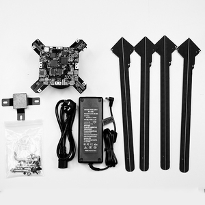 Proyector 3D giratorio de 4 hojas, pantalla holográfica, 1920x1080, 1024 Uds. - Product Image 6