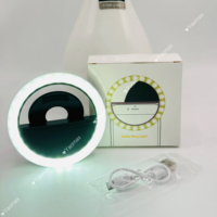 2024 meilleure vente Rechargeable LED Ring Light pour téléphone portable selfie anneau lumineux selfie LED lumières pour téléphone