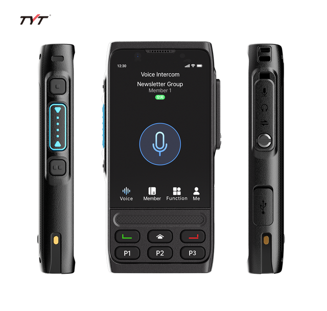 For IP-710 Handheld 5G/4G POC Walkie Talkie with SOS Function IP68 Waterproof GPS Location 4000mAh Battery
