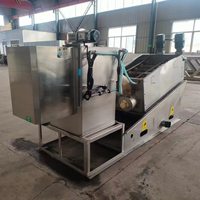 Équipement de déshydratation automatique des boues agricoles industrielles Presse à vis pour système de traitement des eaux usées