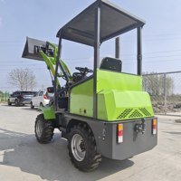 Attrezzatura da Costruzione, Piccolo Caricatore Elettrico a Quattro Ruote Motrici con Alimentazione a Batteria, Macchina ad Alta Efficienza, Mini 4WD
