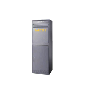 Grande boîte aux lettres extérieure en métal sécurisée pour la livraison de colis avec fonction antivol - Product Image 1