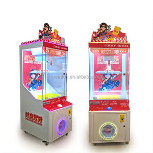 เครื่องเกมคีบตุ๊กตาคุณภาพสูง รับรางวัลเหรียญ วง<span class=keywords><strong>ล้อ</strong></span>แห่งความโชคดี เครื่องเกมคีบของรางวัล - Product Image 3