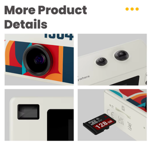 Regalo de Navidad, Regalo de Cumpleaños, Cámara Llavero 480P 1080FHD, Cámara Retro Clásica Compacta, Compatible con Color Personalizado - Product Image 4