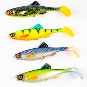 DriftCatch 15cm 20g Leurre souple en PVC - 8 couleurs, appât de poisson réaliste pour le marlin, les prédateurs de rivière et d'eau salée - Product Image 2