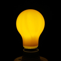 Ampoule LED anti-moustiques sans danger pour la santé, culot E27, indice de protection IP44, garantie de 2 ans, lumière blanc chaud, AC175-265V, destructeur d'insectes