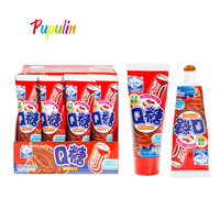 Forme de dentifrice d'usine OEM Saveur de cola Bonbons liquides Q Confiture liquide de sirop à mâcher