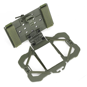 Sivi chiến thuật Molle gấp điện thoại chủ phổ ngực trường hợp điện thoại hội đồng quản trị chủ Tactical vest điện thoại di động treo Bracket - Product Image 5