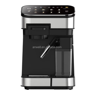 ANWELL Machine à café <span class=keywords><strong>expresso</strong></span> combinée, la plus vendue, du grain à la tasse, entièrement automatique, Cafeteras Superautomaticas - Product Image 2
