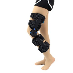 Adjustable <b>Knee</b> <b>Brace</b> Black BL-42007 Rehabilitation <b>Support</b> Unisex Legs Fixation <b>Brace</b> - Product Image 1