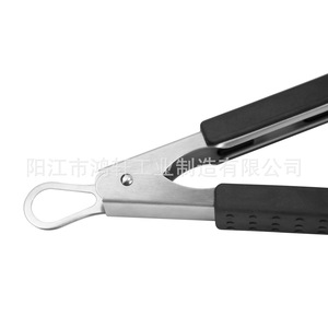 HONGXUAN 16-Inch Stainless Steel BBQ <b>Tongs</b> Anti-slip Heat Resistant <b>Kitchen</b> Food <b>Tongs</b> For Indoor Outdoor Use - Product Image 5