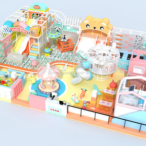 Proveedor de venta directa de equipo comercial con tema de circo para juegos infantiles en el interior - Product Image 2