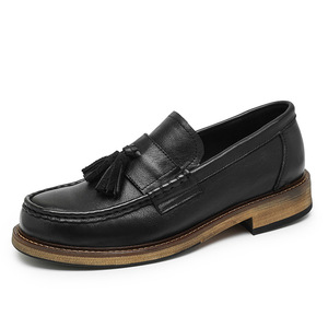 High-quality new platform square-toe lace-up party men's leather <b>shoes</b>, lightweight, anti-slip, breathable and durable. - Product Image 4