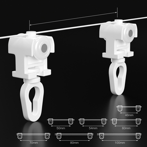 Heavy-Duty nhôm kim loại <span class=keywords><strong>s</strong></span>óng <span class=keywords><strong>S</strong></span> đường <span class=keywords><strong>s</strong></span>ắt gợn gấp Rèm theo dõi hệ thống thiết kế mới cho hiệu suất cao - Product Image 5