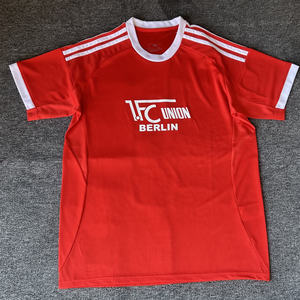 Uniforme de Fútbol de Verano, Nueva Temporada 2025/26, Camiseta del Union Berlin por el 60 Aniversario, Manga Corta, Estampada, de Secado Rápido, para Europa - Product Image 2