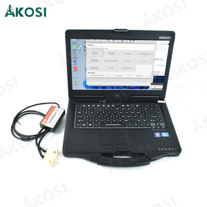 لحفارة Dr.ZX Hitachi بموصلات خارجية 4Pin و 6pin ، أداة تشخيص ، حفارة هيتاشي + كمبيوتر محمول CF53 - Product Image 6