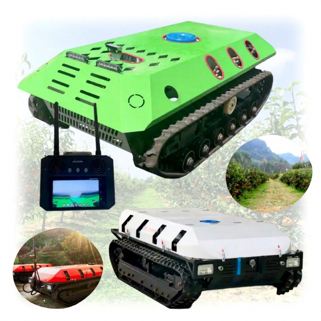High Efficiency Orchard Sprayer Crawler Remote Control Sprayer Robotic Agriculture Sprayer