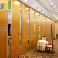 Cloison acoustique mobile pour salle de banquet d'hôtel, cloison amovible de 100 mm