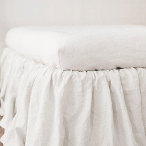 Không gây dị ứng chất liệu an toàn cho da nhạy cảm thiết kế pháp lanh linen vải <span class=keywords><strong>Kid</strong></span> bé nôi tấm <span class=keywords><strong>Comforter</strong></span> Bộ - Product Image 4