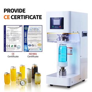 Scelleuse de canettes intelligente à couvercle en aluminium, entièrement automatique, non rotative, pour les salons de thé et les cafés - Product Image 1