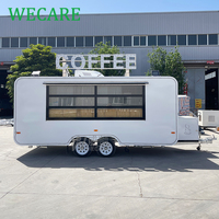 Remorque alimentaire WECARE pour desserts, limonades, glaces, pizzas, kebabs, avec cuisine complète