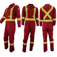 Combinaison de travail ignifuge pour chantier naval NFPA 2112 EN 11612, vêtements de sécurité, combinaison pour marin, salopette pour homme