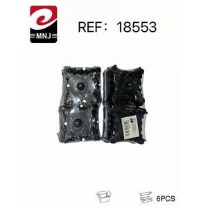 MNJ Cable Boxes 6Pcs Black Plastic For Wire Management - Product Image 2